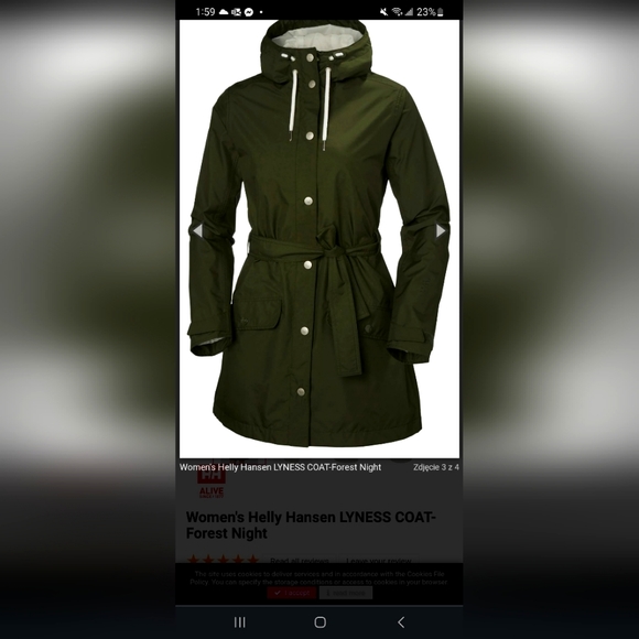 Helly Hansen Women's Lyness II CoatFEATURES of the Helly Hansen Women's Lyness - Picture 1 of 3